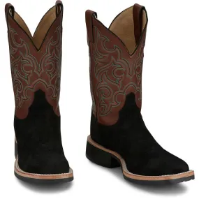 Cushioned Base Thermal Core Adventure Seeker Justin Mens Alamo Bent Rail Boots Style BR389