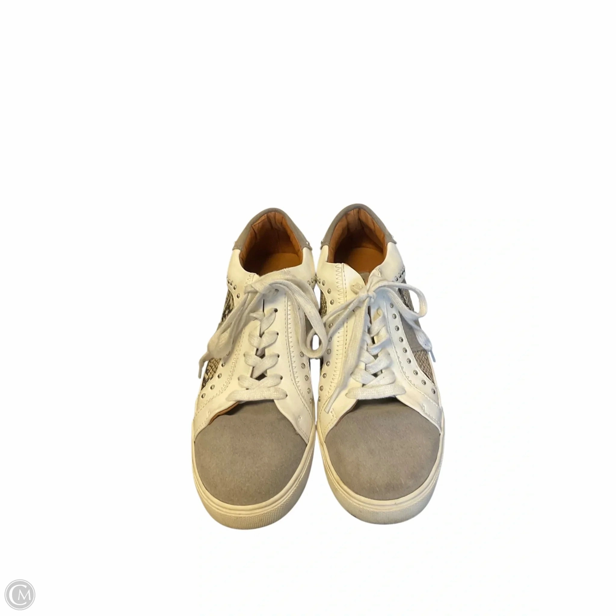 TPUOutsole Energy return Shoes Sneakers By Steve Madden In Snakeskin Print, Size: 7