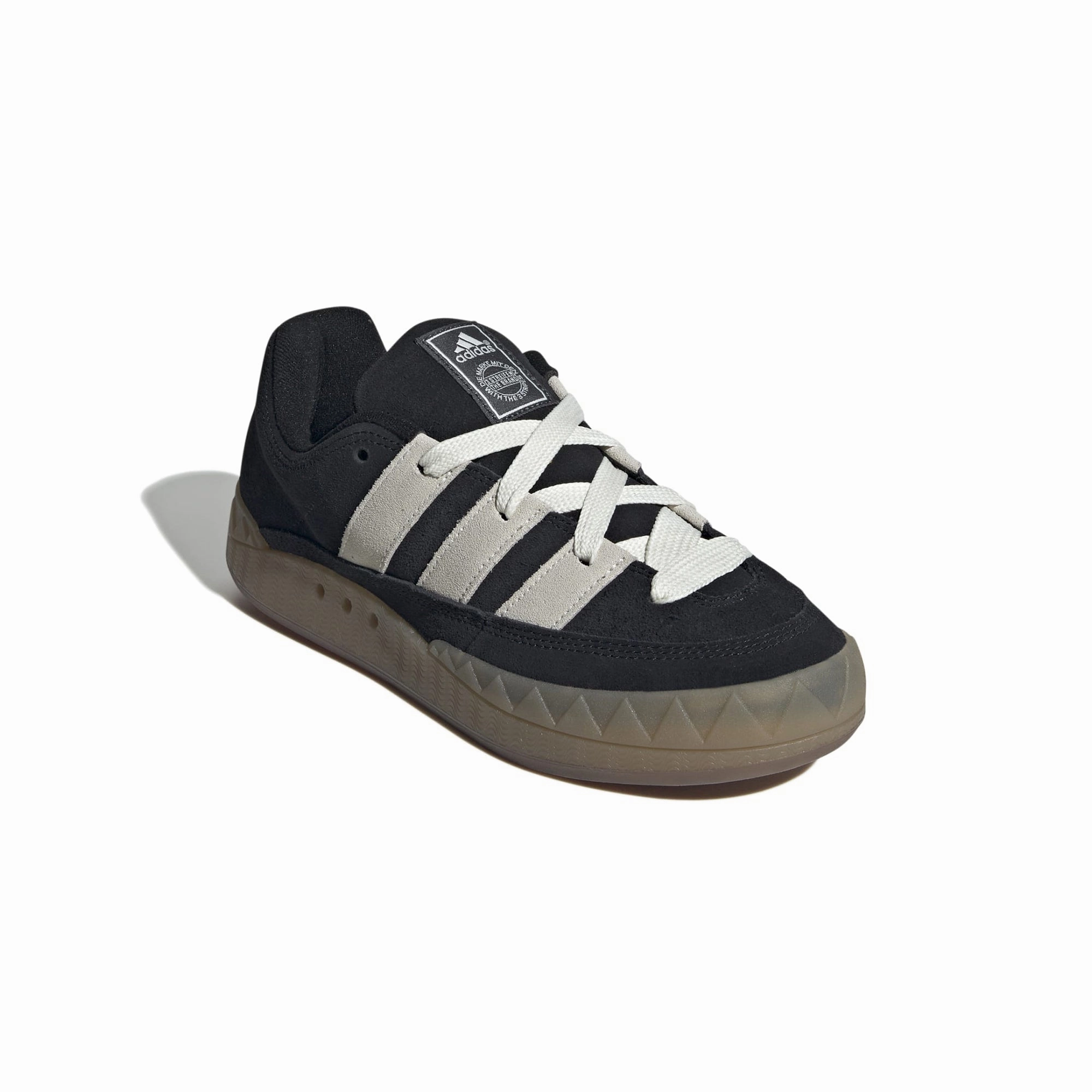 Adidas Mens Adimatic Shoes 'Black' half - length running shoes