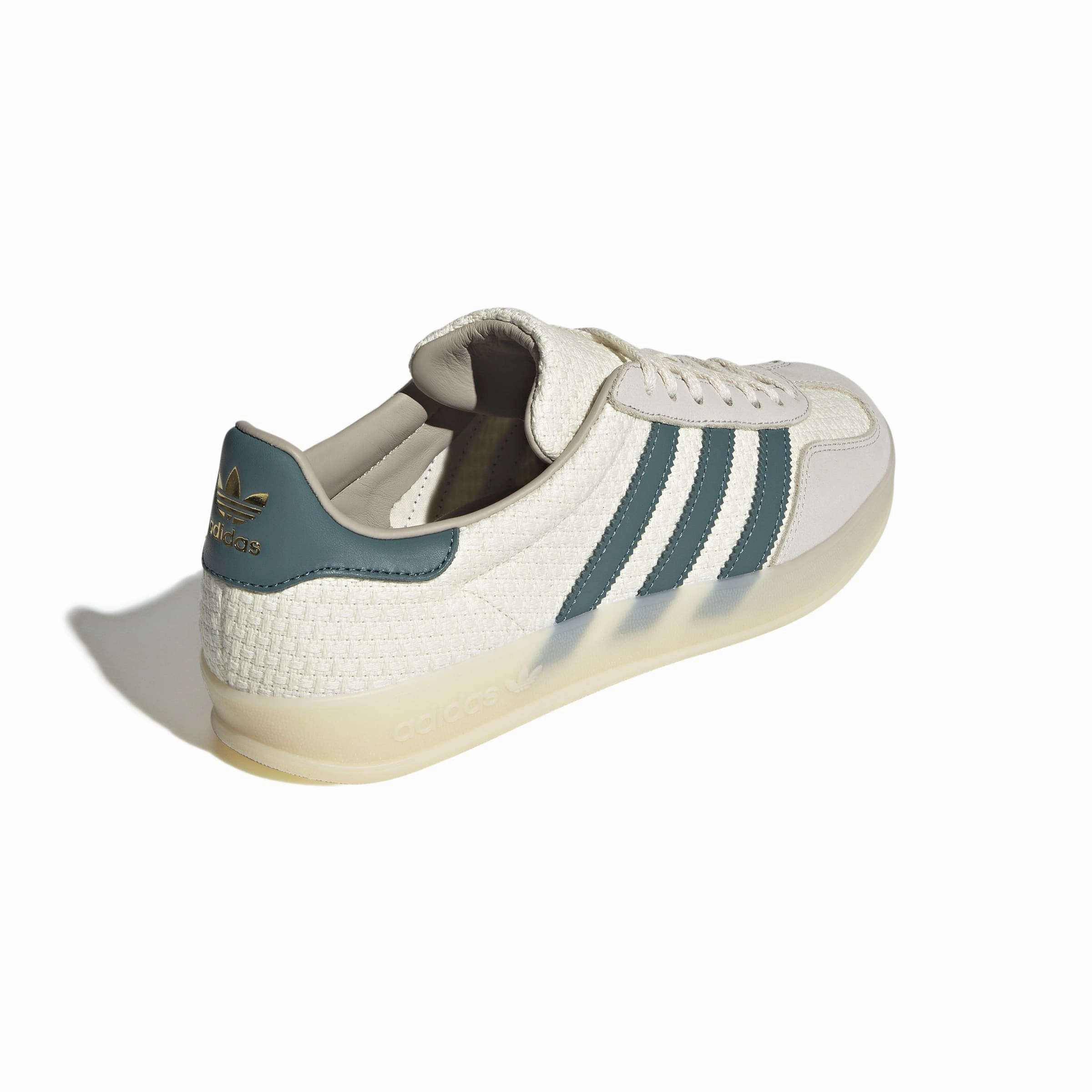 male athlete shoes Shock - absorbing technology Adidas Mens Gazelle Indoor Shoes