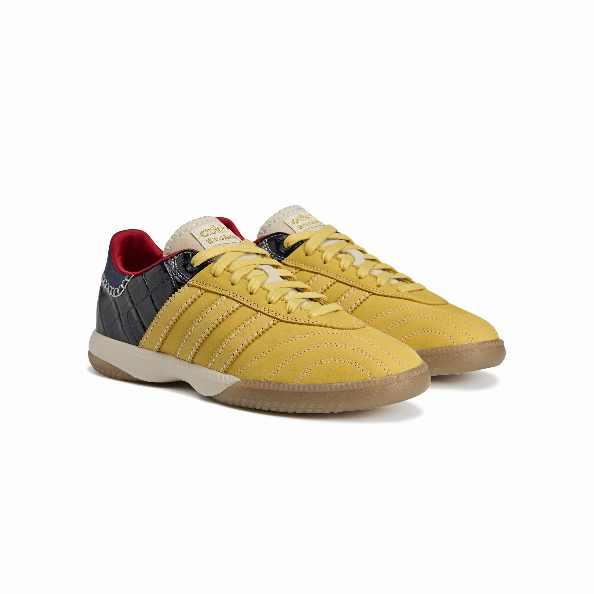 Synthetic soft - sole shoes Adidas Mens Wales Bonner MN Samba Shoes