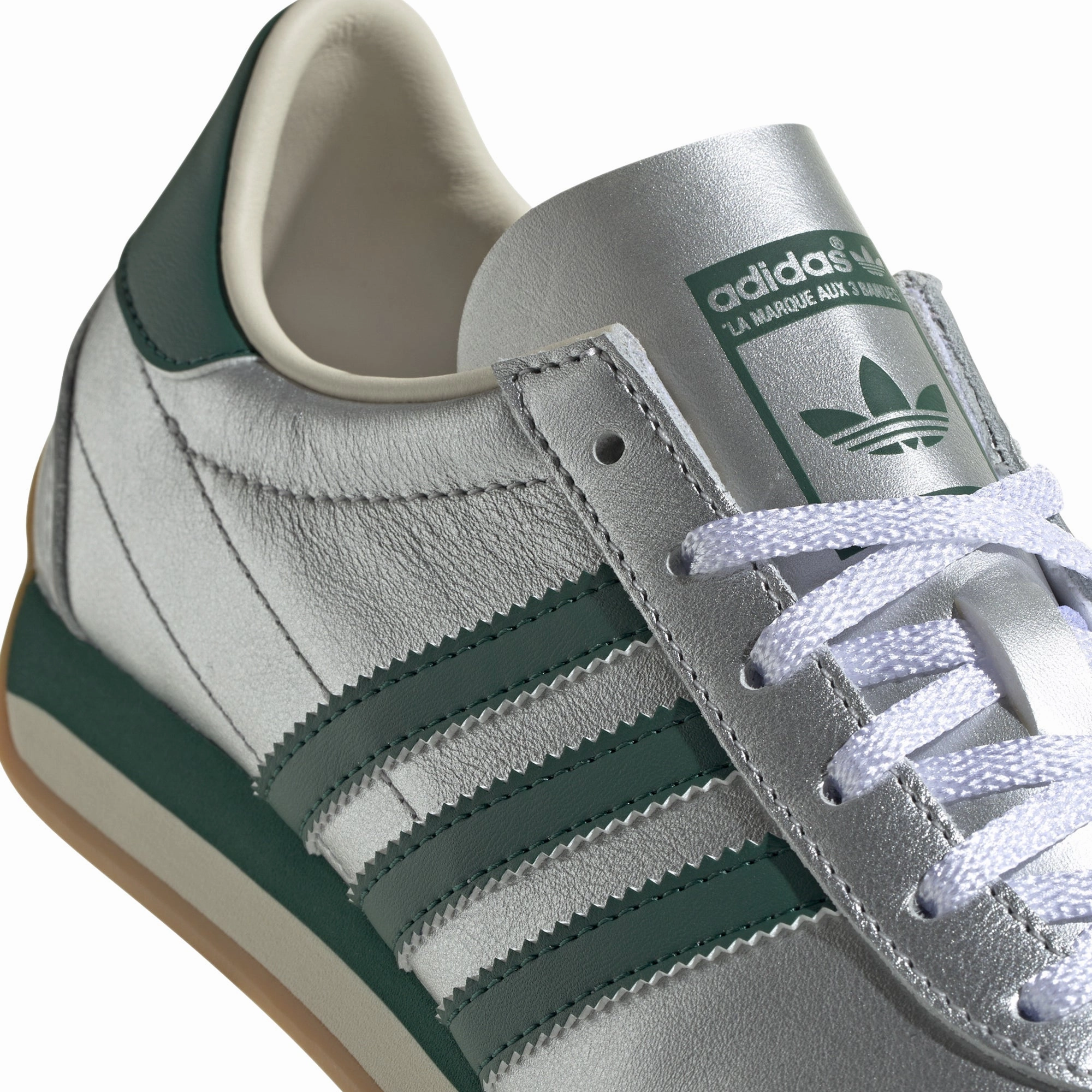 Adidas Womens Country OG Shoes running in a pedestrian path area shoes Trendy Look