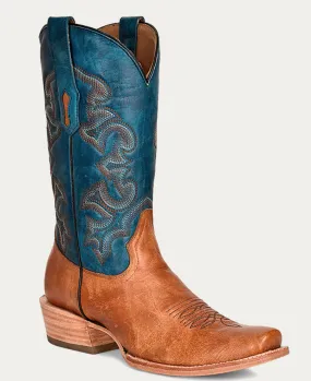 CORRAL MENS NAVY BLUE COWBOY BOOTS STYLE A4378 Eco Material Rural Traveler