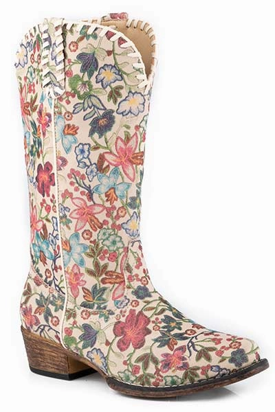 Roper Ladies Riley Whip Snip Toe Boots Style 09-021-1566-3252 gift pick Fashion Guy