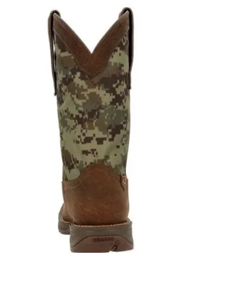 Quick Wear Wedge Sole DURANGO REBEL GREEN DIGI CAMO WESTERN BOOT STYLE DDB0329