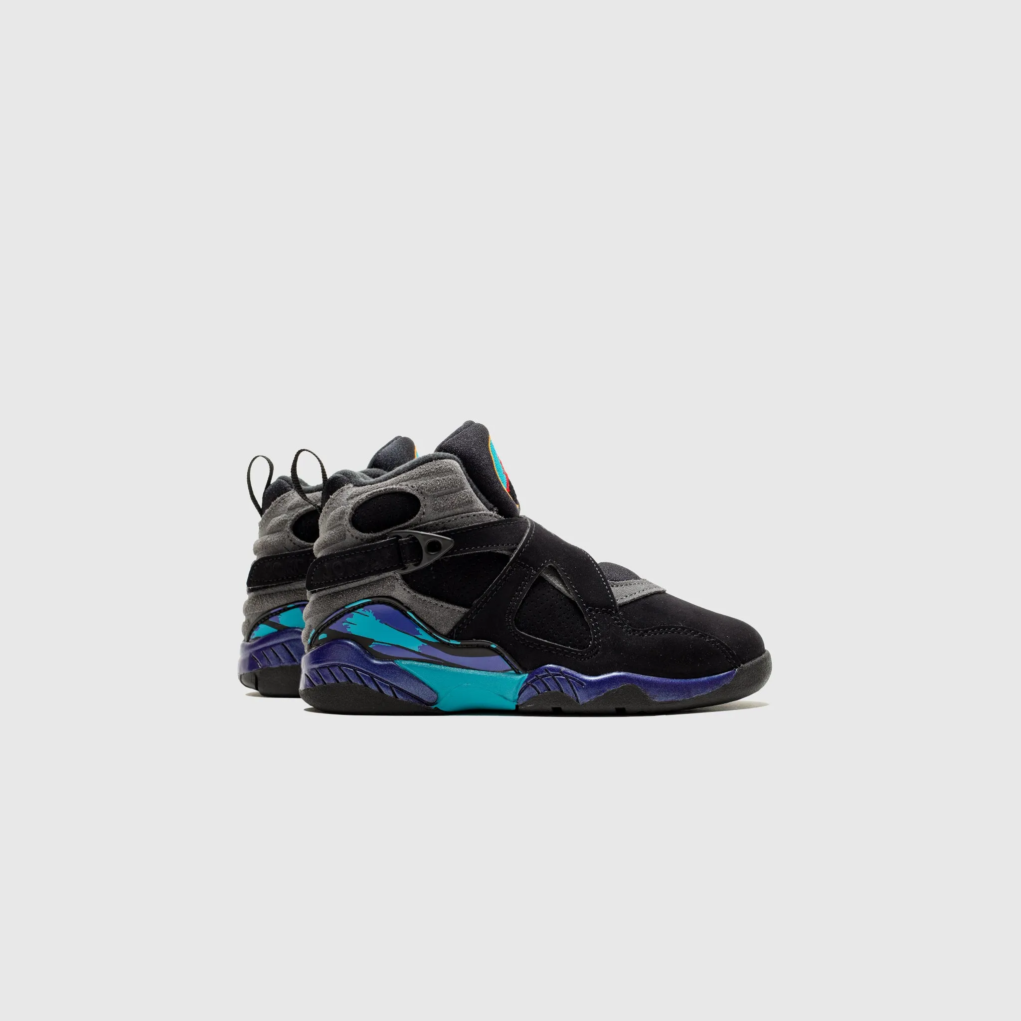 AIR JORDAN 8 RETRO (PS) "AQUA" Long Distance Run Outdoor Flexibility