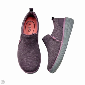 Flexible Outsole Design Shoes Sneakers By Ryka In Grey & Purple, Size: 7.5