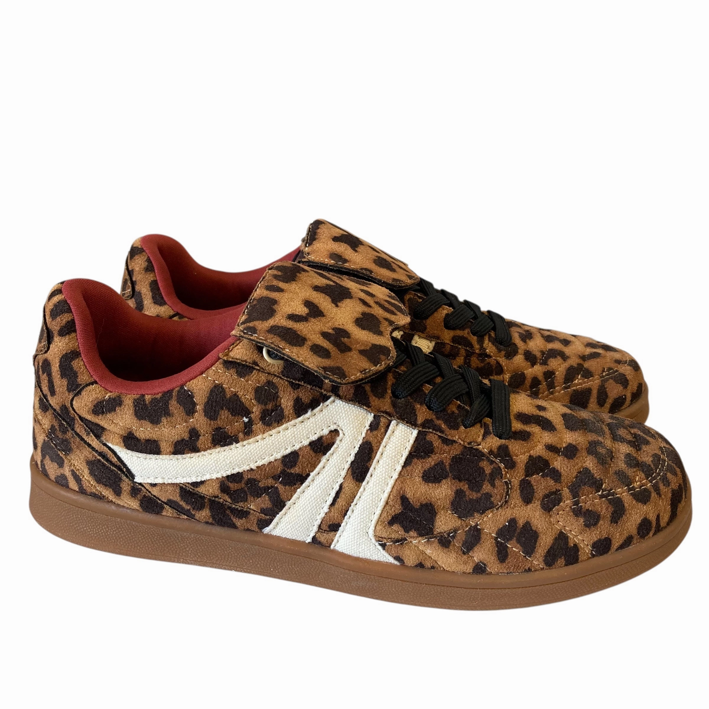 Shoes Sneakers By Steve Madden In Animal Print, Size:9.5 Flexible Motion