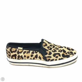 Shoes Sneakers By Keds In Leopard Print, Size: 7 Slip On Design Stretchable