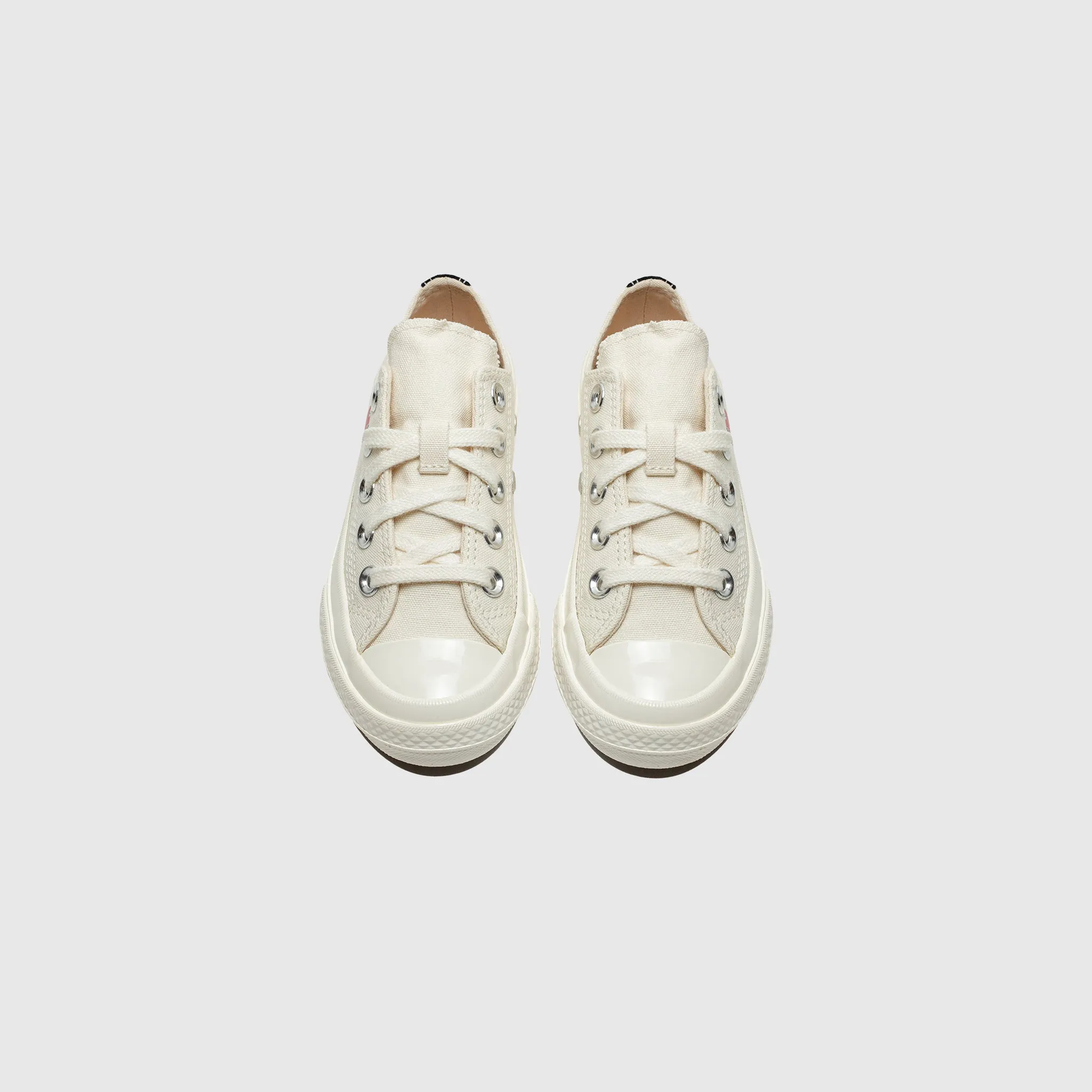 CHUCK TAYLOR ALL-STAR '70 LOW (KIDS) "MILK SINGLE HEART" suitable for training programs weather - proof running shoes