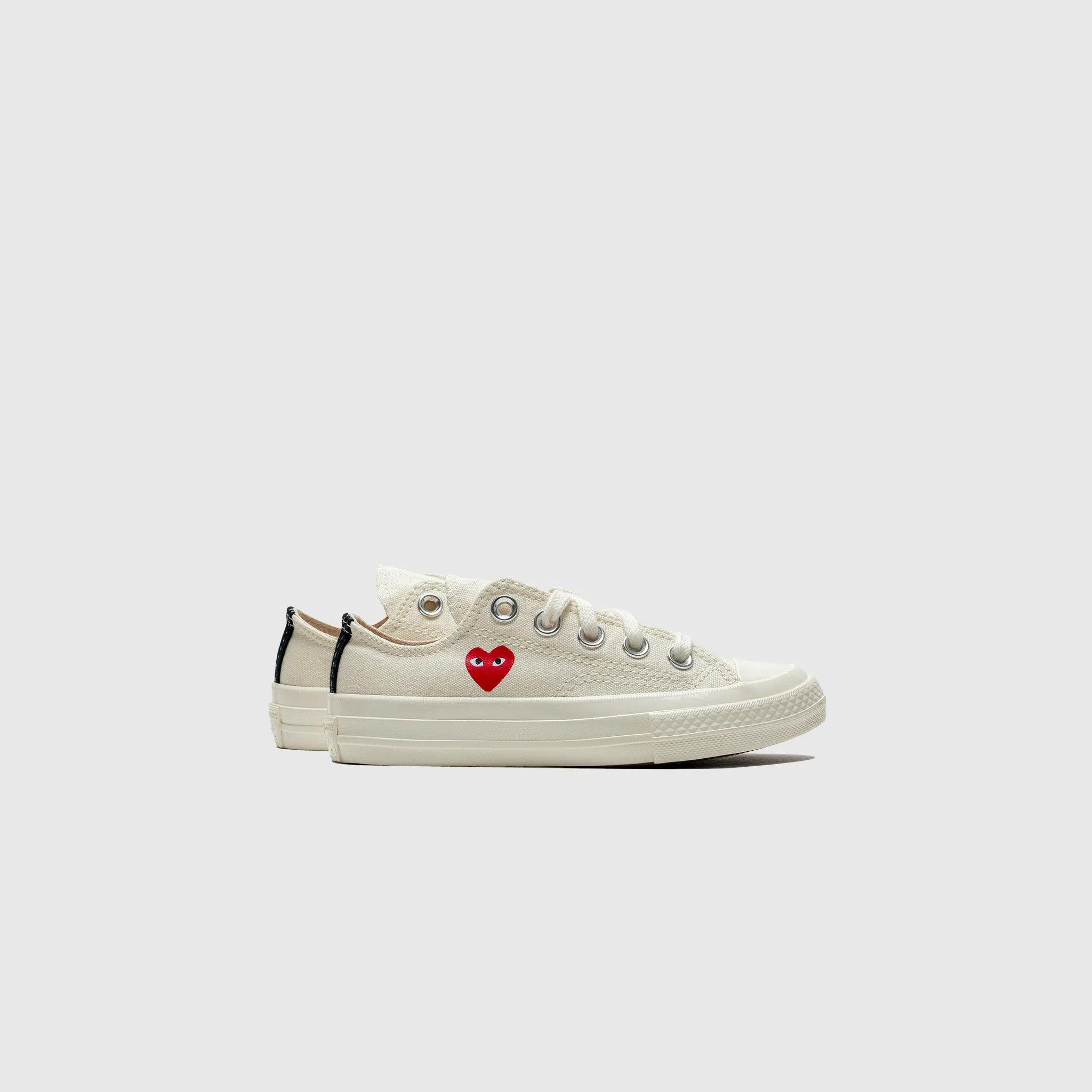 smooth - lining shoes CHUCK TAYLOR ALL-STAR '70 LOW (KIDS) "MILK SINGLE HEART"