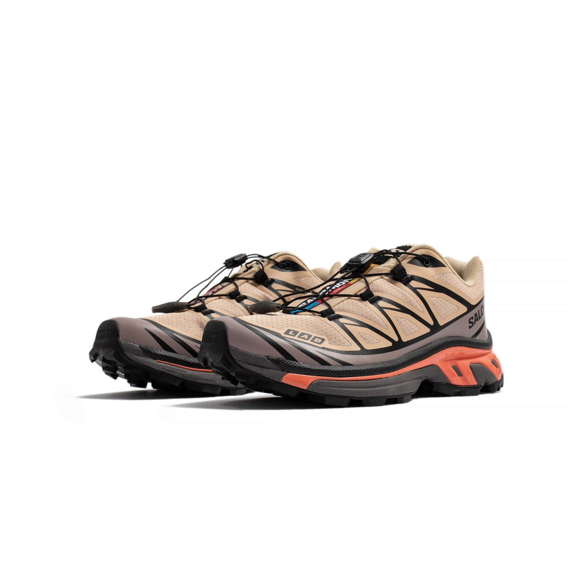 Salomon Mens XT-6 Shoes running in a fixed bridge area shoes Energy Boost