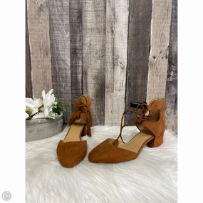 Shoes Heels Block By Franco Sarto In Camouflage Print, Size: 6.5 Comfortable High Heels synthetic material