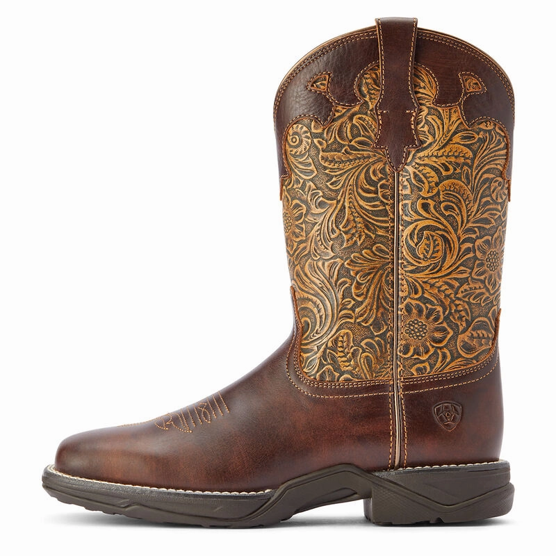 Ariat Anthem Savanna Western Boot Style 10042421 Minimal Profile