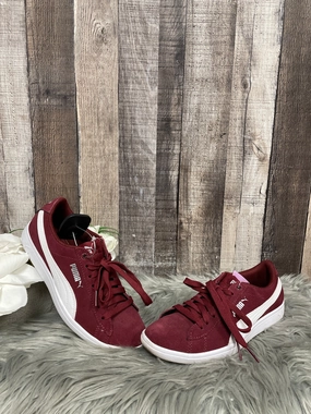 Enhanced Mobility Red Shoes Sneakers Puma, Size 6.5