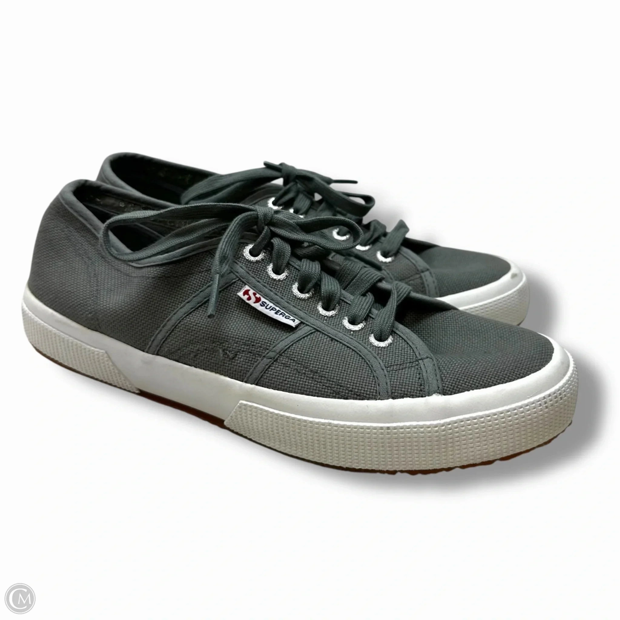 Shoes Sneakers By Superga In Grey, Size: 8.5 Seamless Upper Design