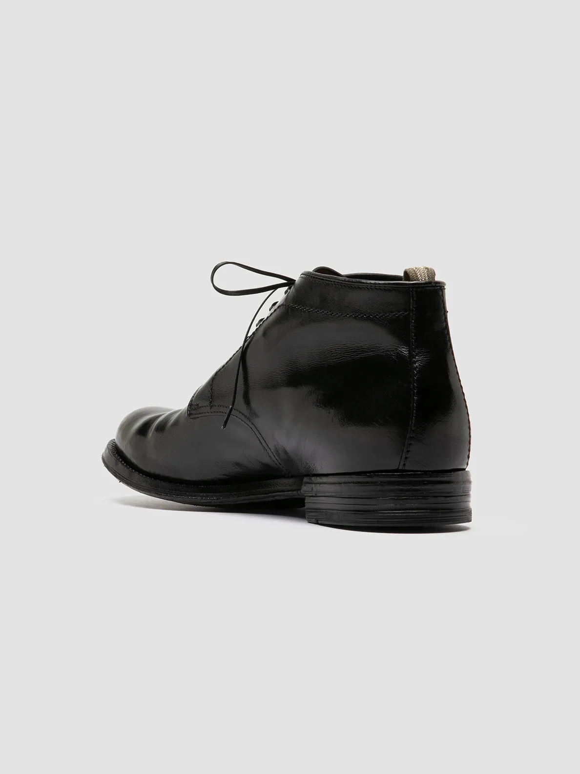 ANATOMIA 88 - Black Leather Chukka Boots Slip Resistant City Walking