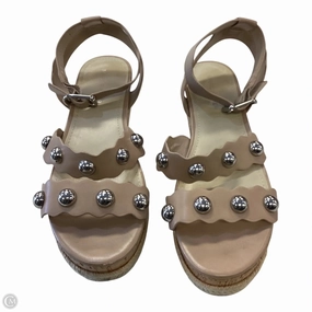 Heel Support Vintage Stiletto Shoes Shoes Heels Block By Marc Fisher In Tan, Size: 8.5