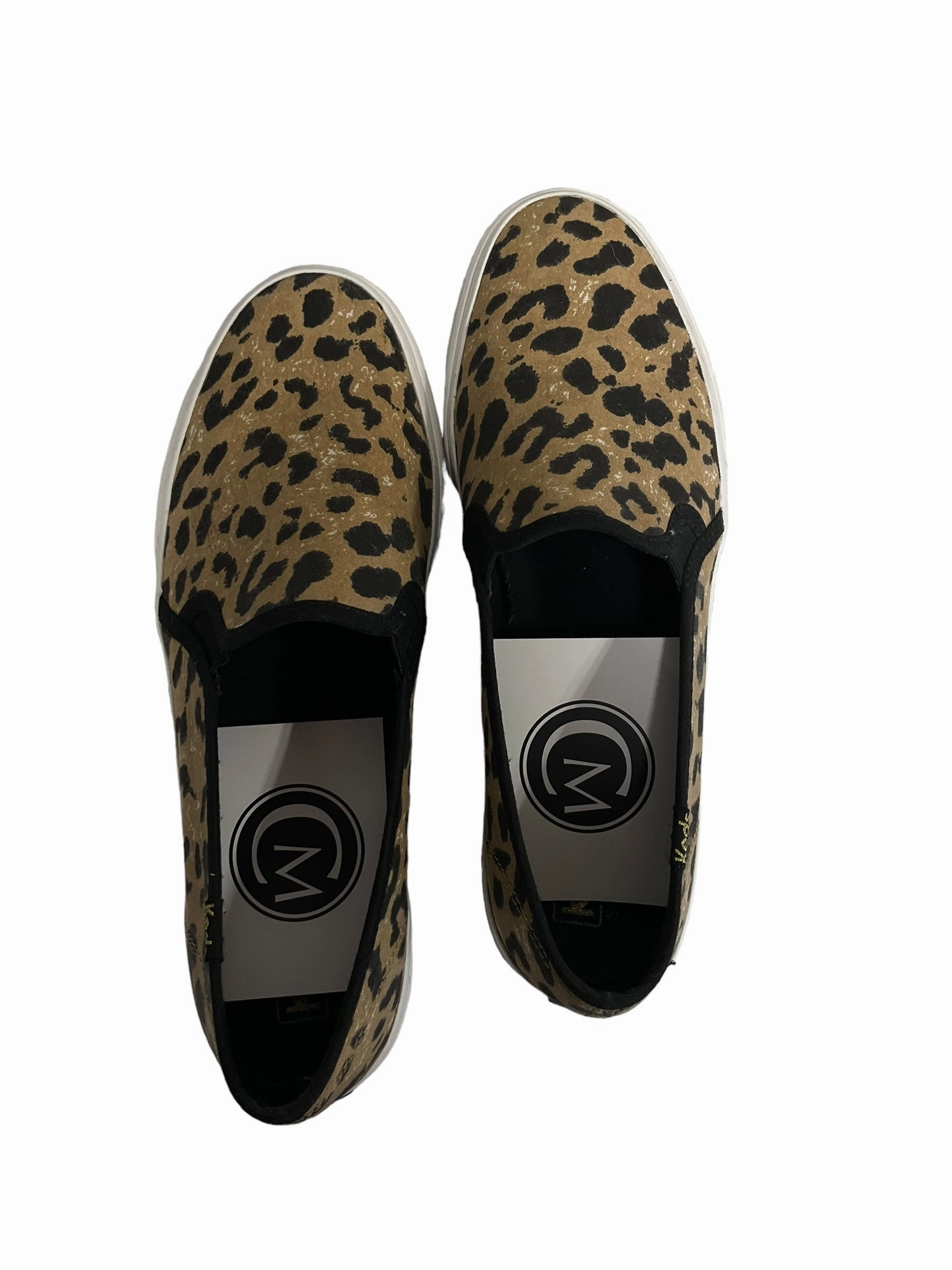 Sport Performance Animal Print Shoes Sneakers Keds, Size 8.5