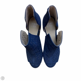 Comfy Pumps Luxury Leather Pumps Shoes Heels Block By Crown And Ivy In Navy, Size: 8.5
