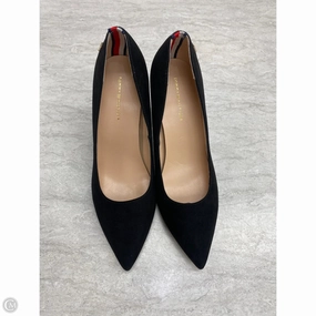 Shoes Heels Block By Tommy Hilfiger In Black, Size: 7.5 Glamorous Shoes Modern