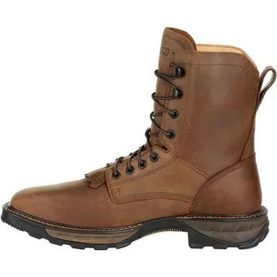 Durable Sole Urban Hiker DURANGO MAVERICK XP STEEL TOE WATERPROOF SQUARE TOE LACER WORK BOOT STYLE DDB0267