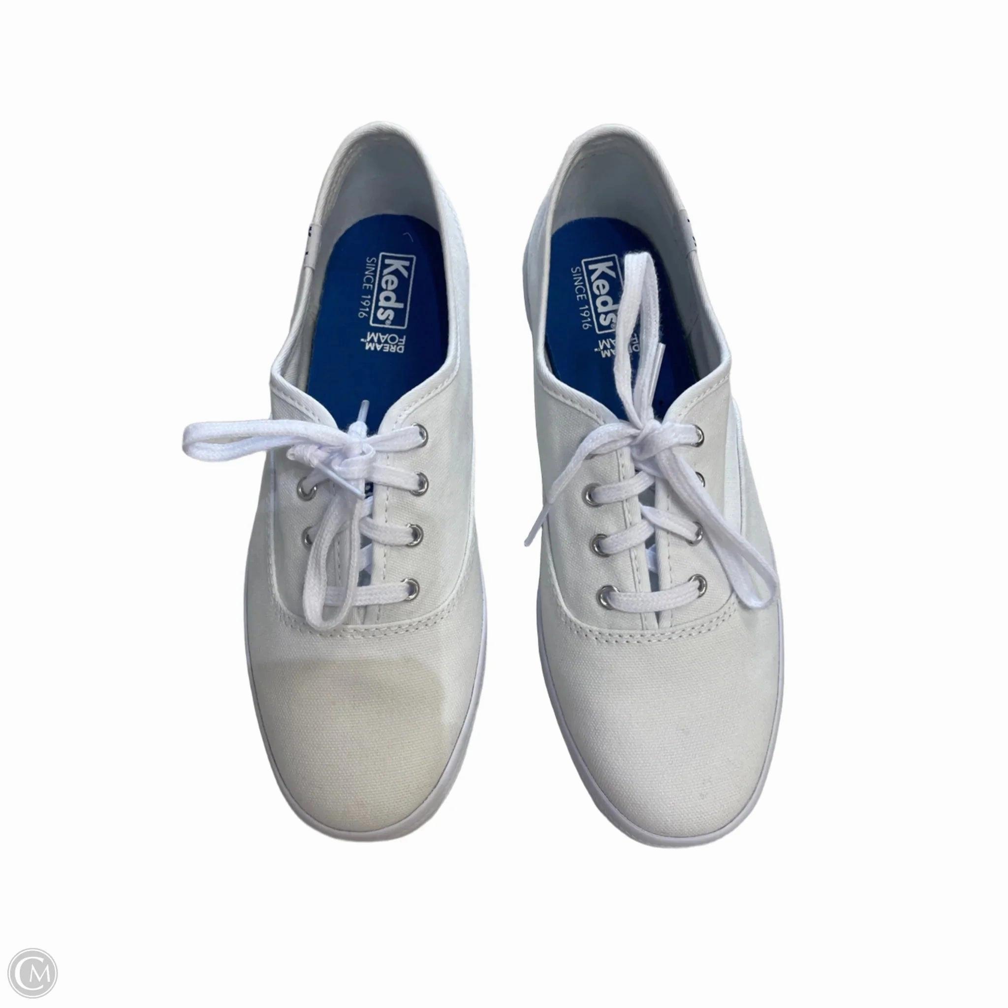 Durable Lacing System Shoes Sneakers By Keds In White, Size: 7