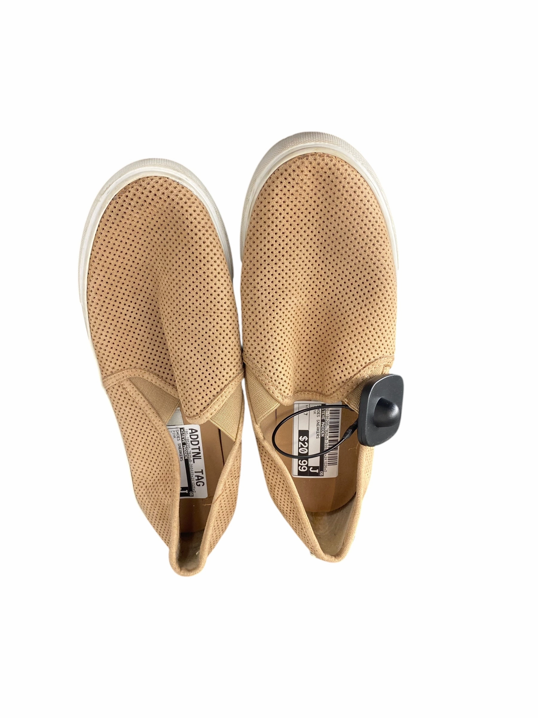 Shoes Sneakers By Steve Madden In Pink, Size: 7 Abrasion Resistant Material