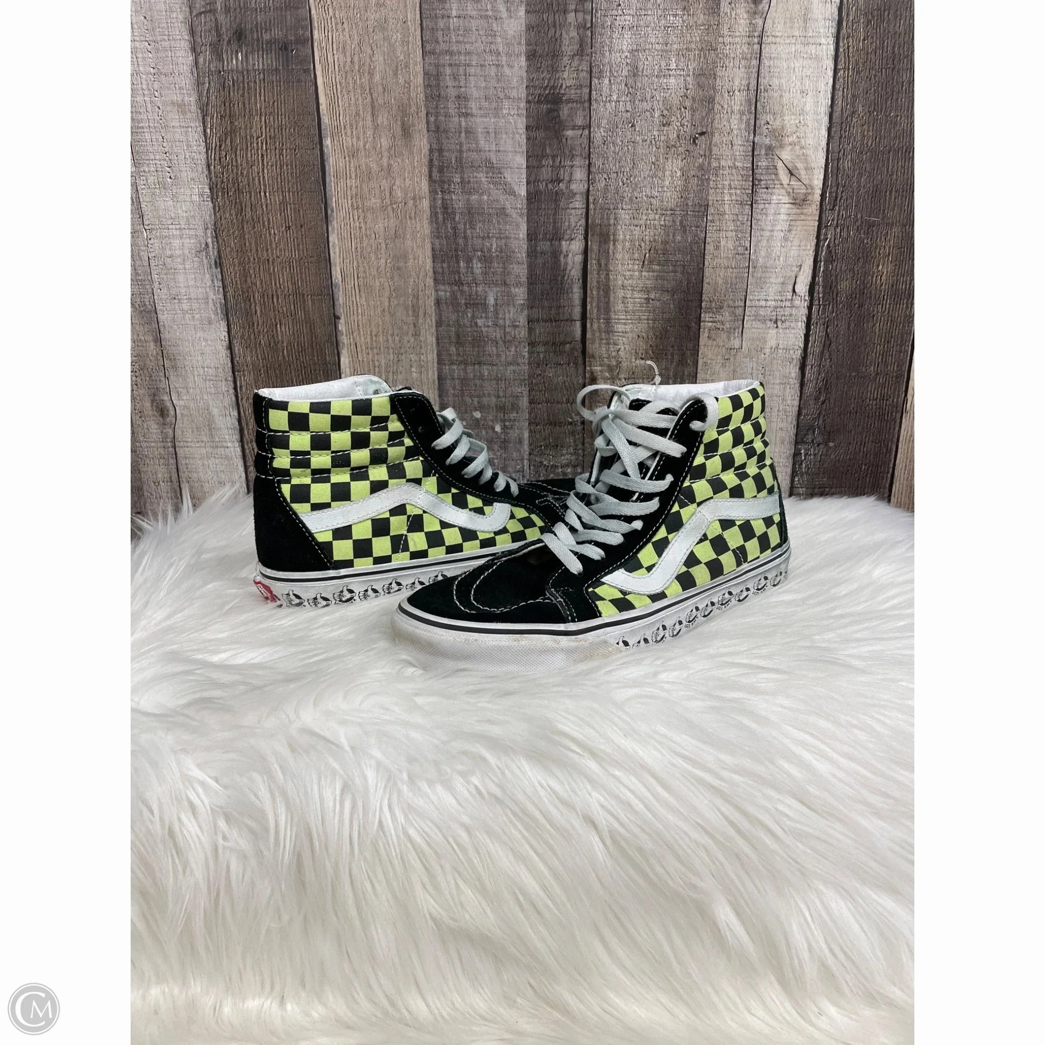 Eco Friendly Upper Abrasion Resistant Guardrails Shoes Sneakers By Vans In Multi-colored, Size: 9.5