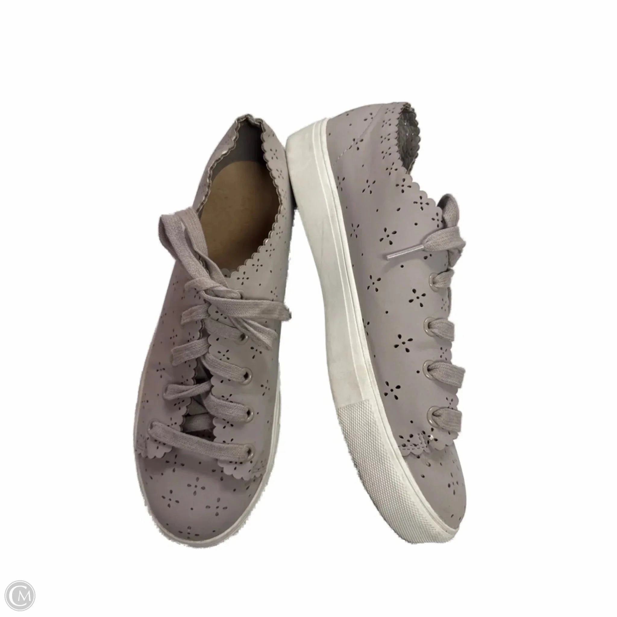 Shoes Sneakers By Loft In Taupe, Size: 8 Insole Support
