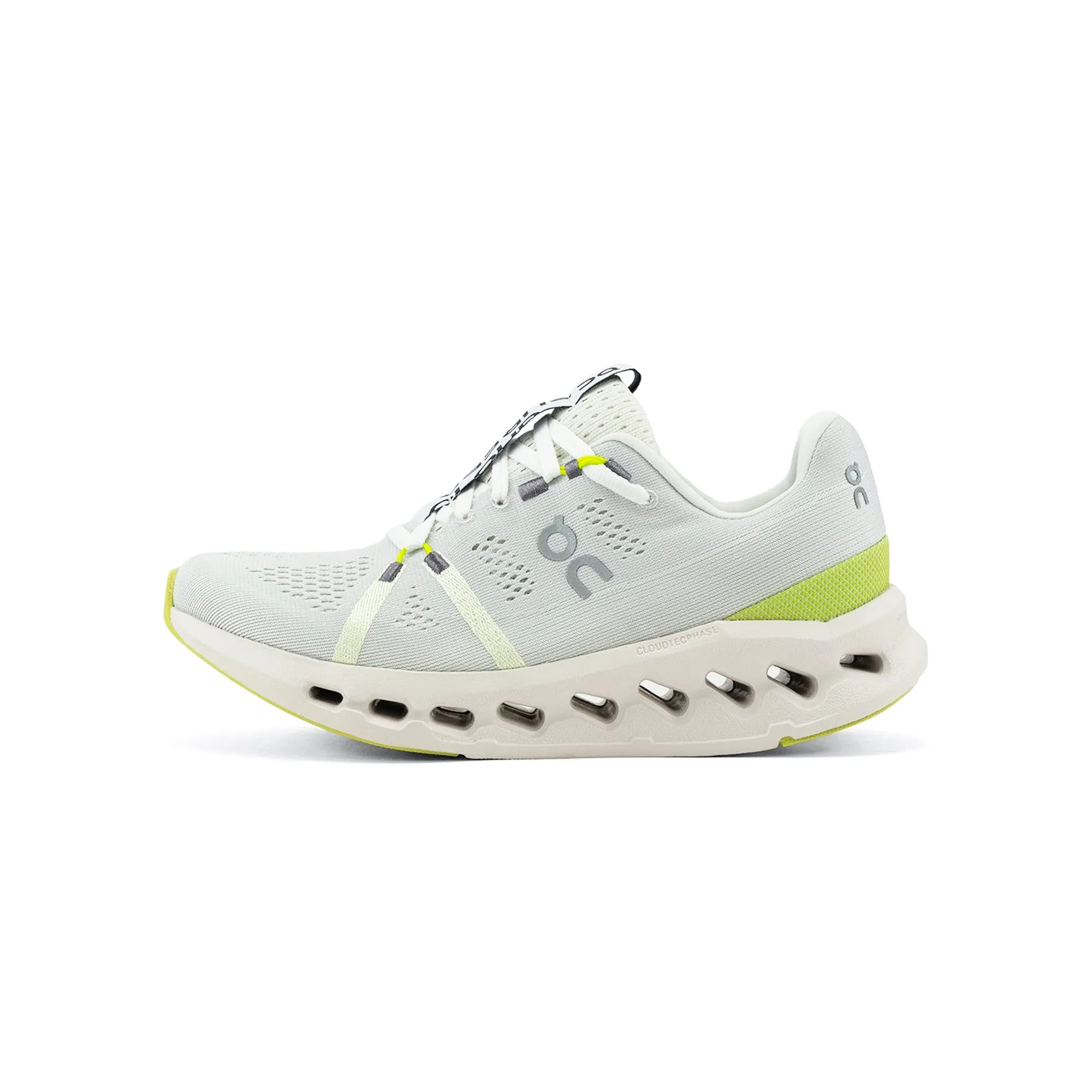 On Mens Cloudsurfer Shoes running in an intersection area shoes