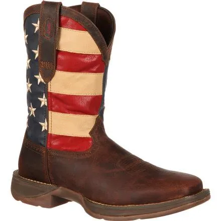 DURANGO REBEL BY PATRIOTIC PULL-ON WESTERN FLAG BOOT STYLE DB5554 Comfortable interior