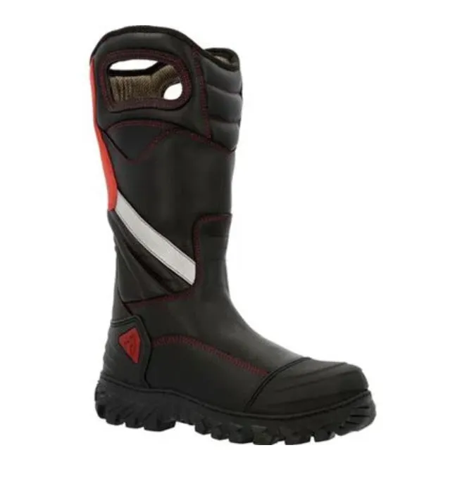 Quick Drying Weather Resistant User Reliable Footwear ROCKY CODE RED STRUCTURE NFPA RATED COMPOSITE TOE FIRE BOOT STYLE RKD0087