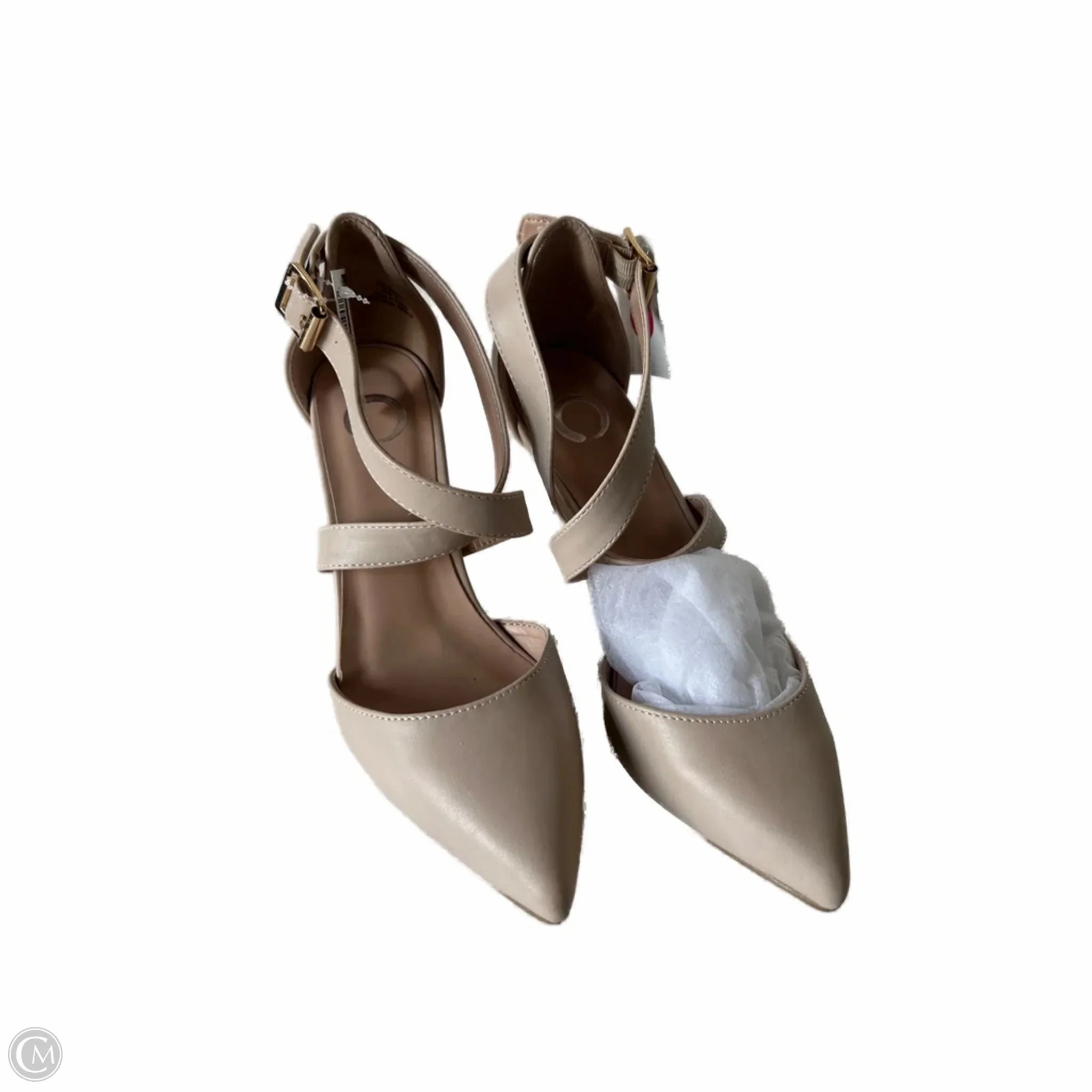 Shoes Heels Stiletto By Clothes Mentor In Tan, Size: 7 Footwear Style