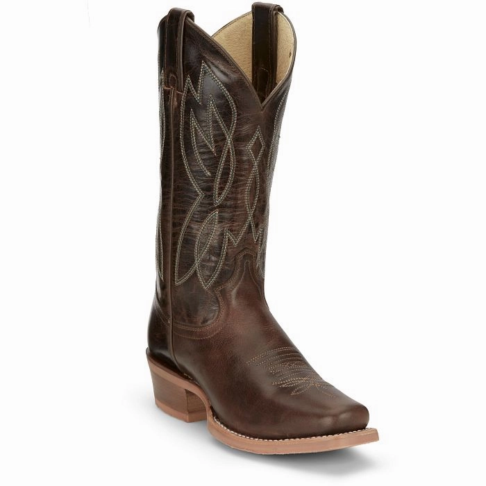 JUSTIN LADIES MAYBERRY WESTERN BOOTS STYLE CJ4011 Durable Shell Stylish Explorer Soft Insole
