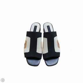 Open Toe Comfortable Day Pumps Shoes Heels Block By Sanctuary In Black, Size: 7