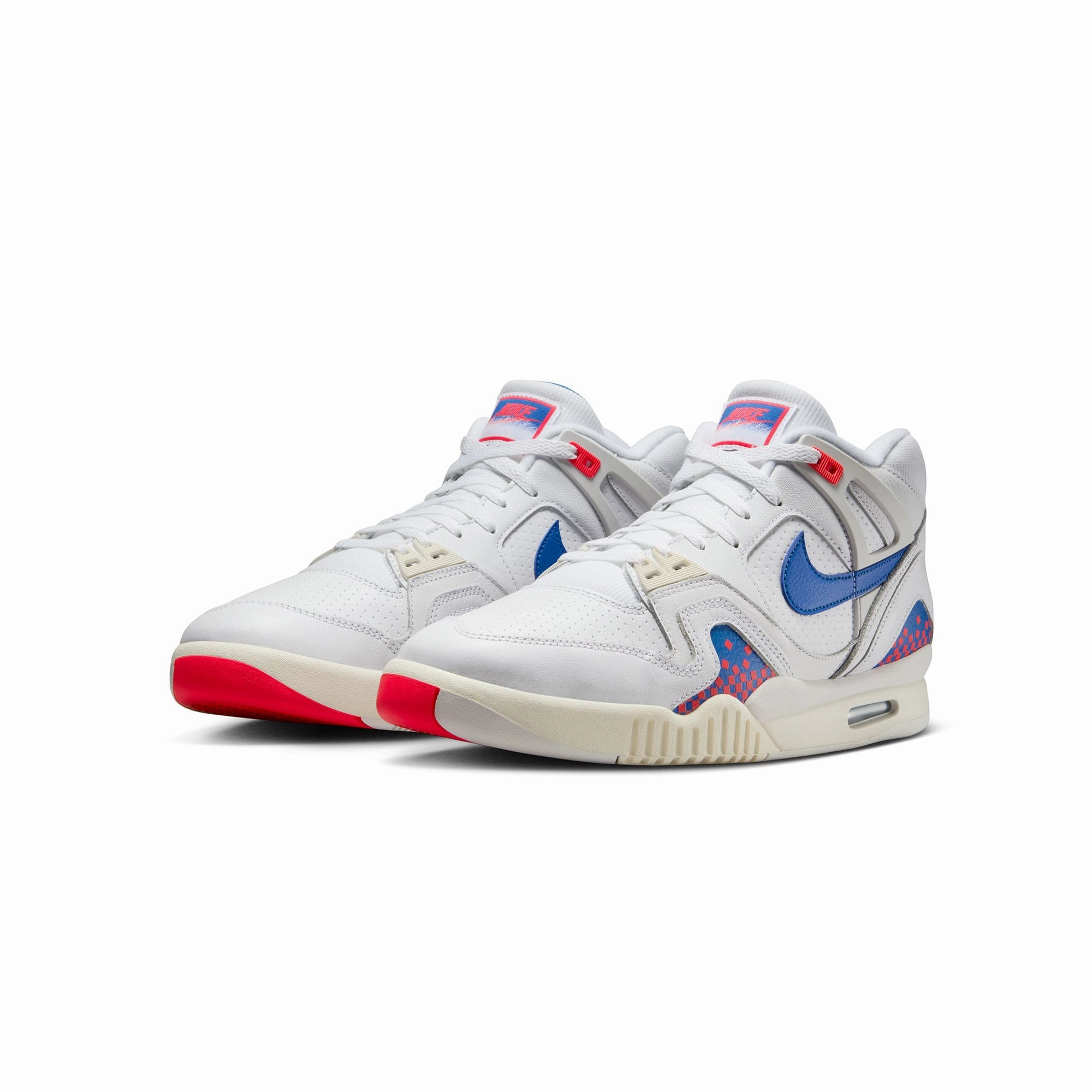 Nike Mens Air Tech Challenge 2 "Pixel Court" Shoes Synthetic - Upper running in wide tracks shoes