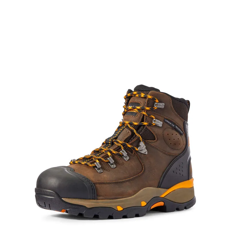Ariat Endeavor 6" Waterproof Carbon Toe Work Boot Style 10031591 Weatherproof Stable Support Rough Terrain