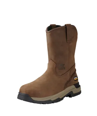 Ariat Mens Mastergrip Pull On SD Composite Toe Work Boot Style 10020094 Breathable Snowy Path