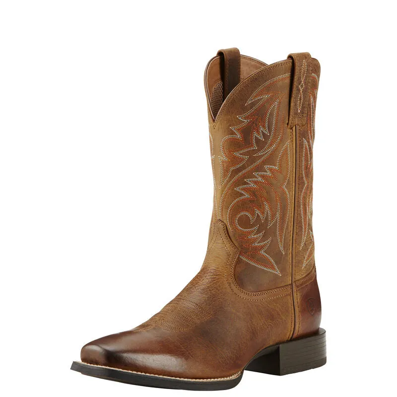 Ariat Men's Sport Herdsman Western Boots Style 10018702 Country Soul Premium Protection