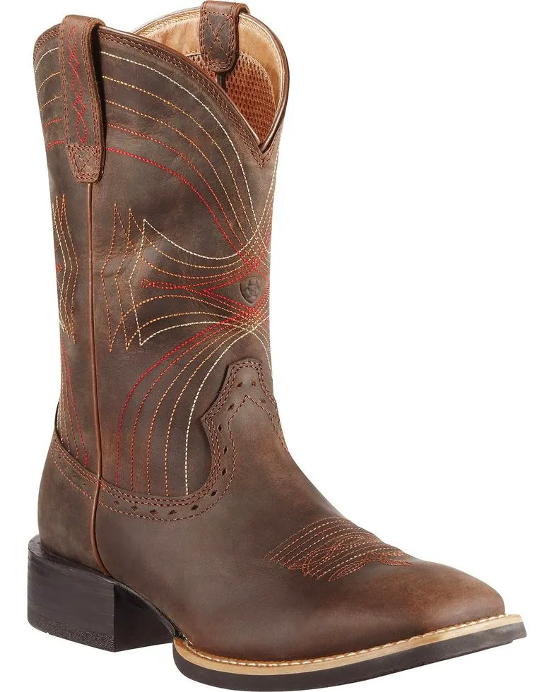 Dance Edge Canvas Ariat Men's Sport Western Boots Style 10010963