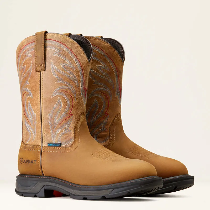 Ariat Men's Workhog XT Waterproof Work Boot Protective Finish Windy Weather Protective Finish Snow Trekker