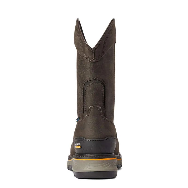 Soft Interior Ariat Stump Jumper Pull-On Waterproof Composite Toe Work Boot Style 10038282