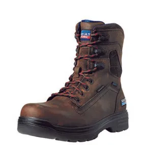 Cozy And Warm Comfort Lining Snowy Path Ariat Turbo 8" USA Assembled Waterproof Carbon Toe Work Boot Style 10036737
