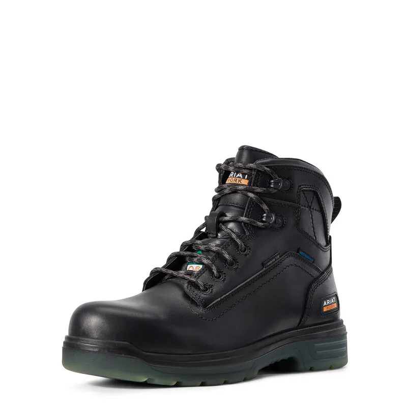 puncture resistant Party time Ariat Turbo H2O CSA Carbon Toe Work Boot Style 10029134