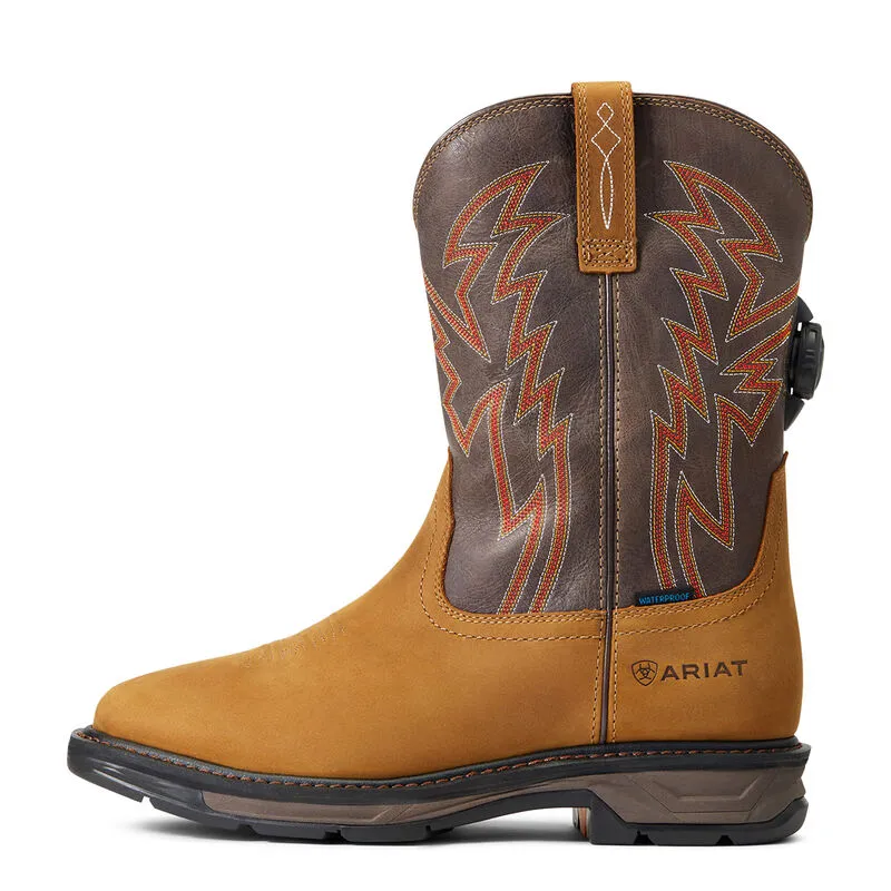 Ariat WorkHog XT BOA Waterproof Work Boot Style 10038921 Versatile Outfit Slip Resistant Daily Walks