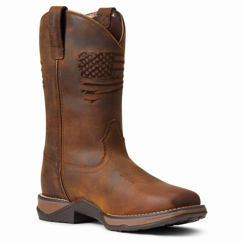Minimalist Look Ariat Anthem Patriot Waterproof Western Boot Style 10040369