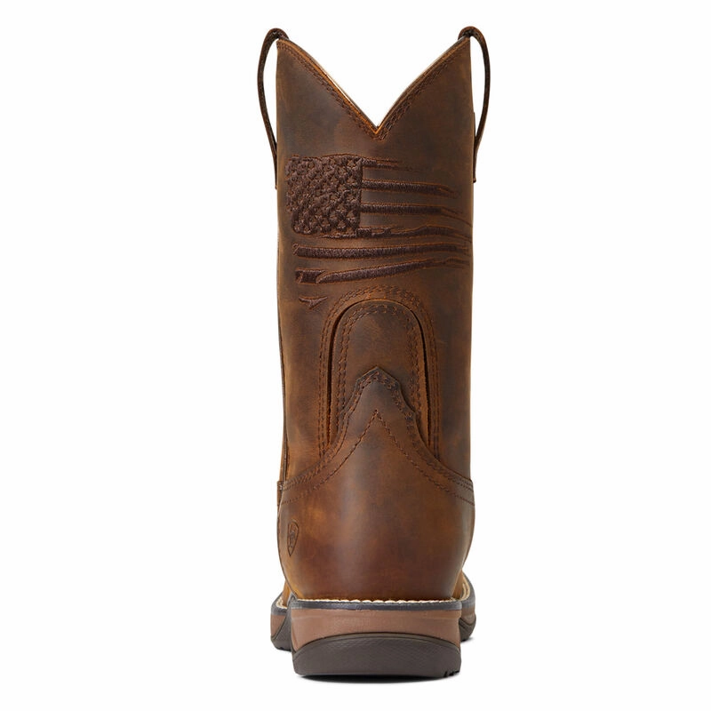 Ariat Anthem Patriot Waterproof Western Boot Style 10040369 Support Foot