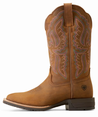 couple wear Seamless Comfort Rough Terrain Ariat Hybrid Ranchwork Western Boot Style 10047043