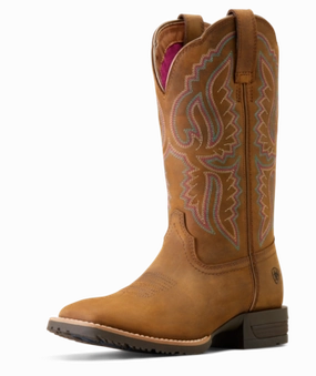 Ariat Hybrid Ranchwork Western Boot Style 10047043 Eco Material Functional Minimalist
